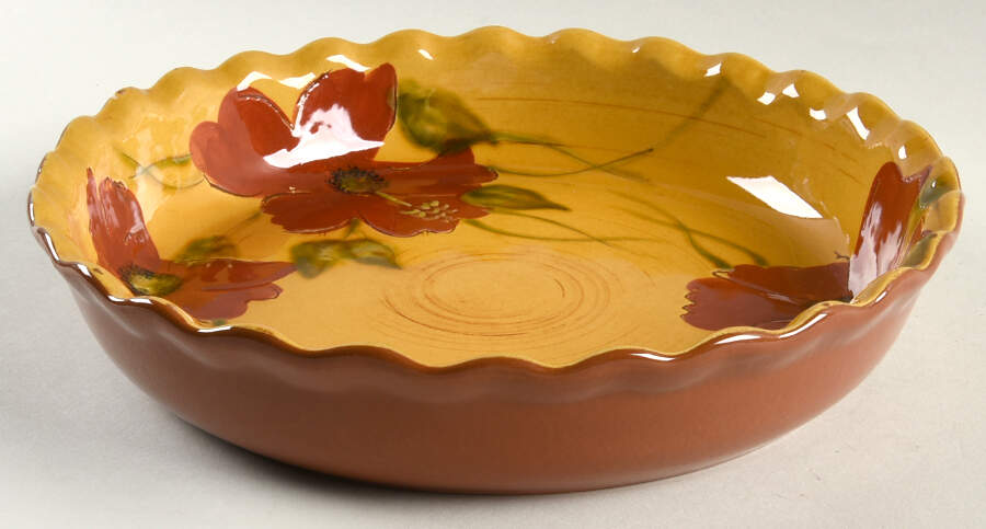 Fleur de Paradis 10" Pie Baking Plate by Livingquarters-1