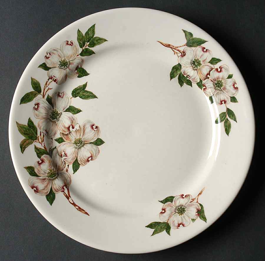 Dogwood (No Trim) Dinner Plate by Lamberton-1