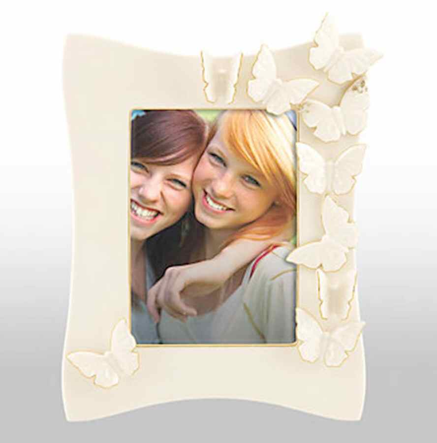 Flutter (Giftware) Frame-Holds 5" X 7" by Lenox-1
