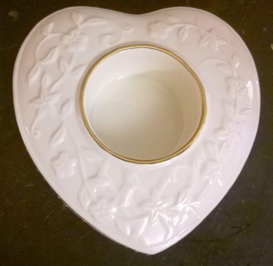 Forevermore Heart Votive Candleholder by Lenox-1