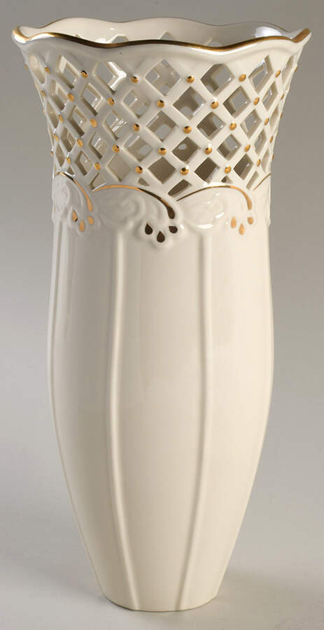 Duchesse Lace 11" Vase by Lenox-1
