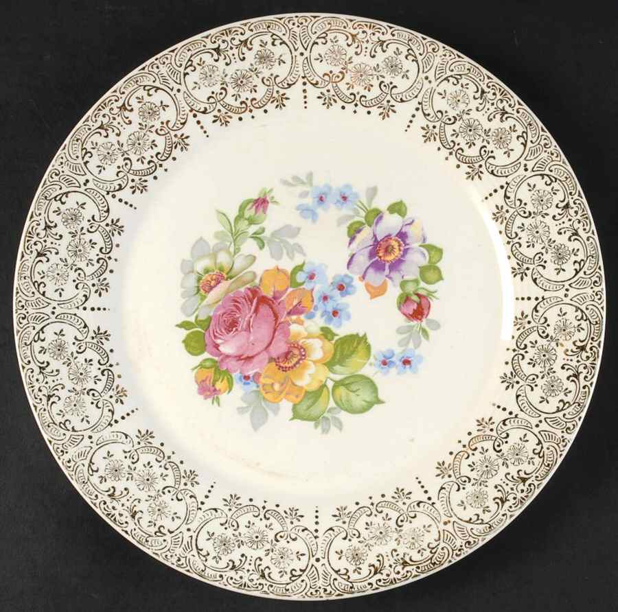 La Marr Dinner Plate by Limoges-American-1
