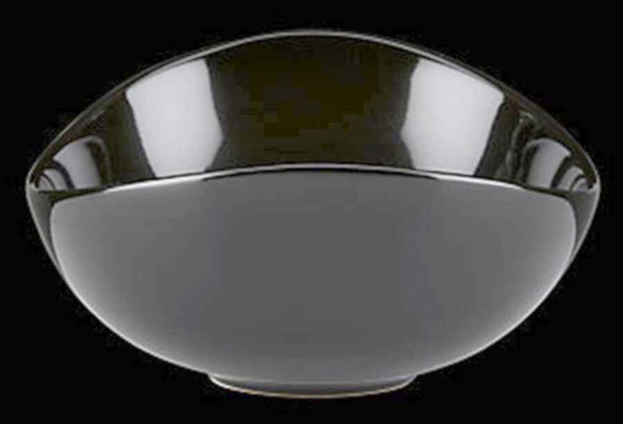 Seven Easy Pieces Black 7" Oval Bowl by Lenox-1