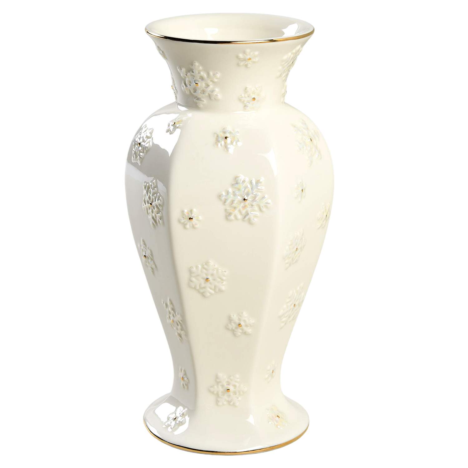 Snowflake 7" Bud Vase by Lenox-1
