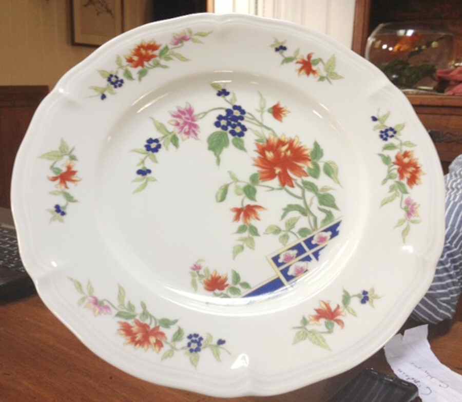LIM572 Dinner Plate by Limoges-French-1