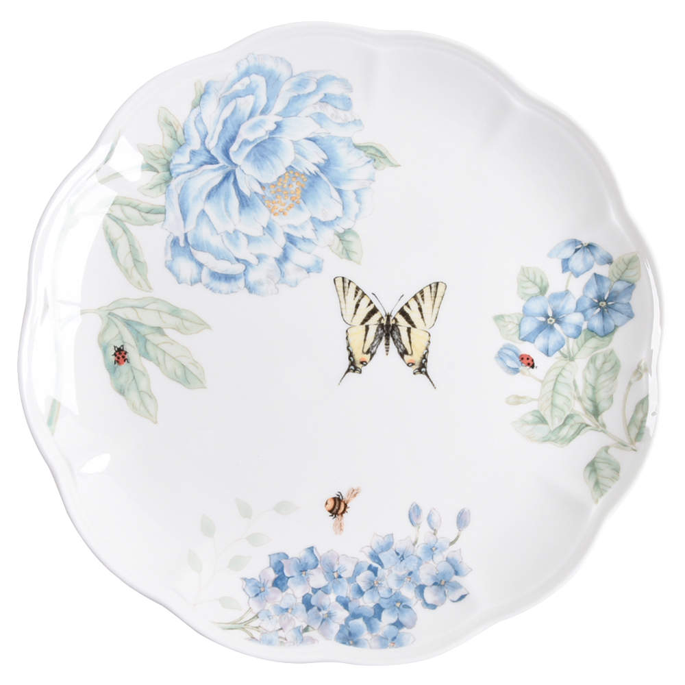 Butterfly Meadow Blue Dinner Plate by Lenox-1