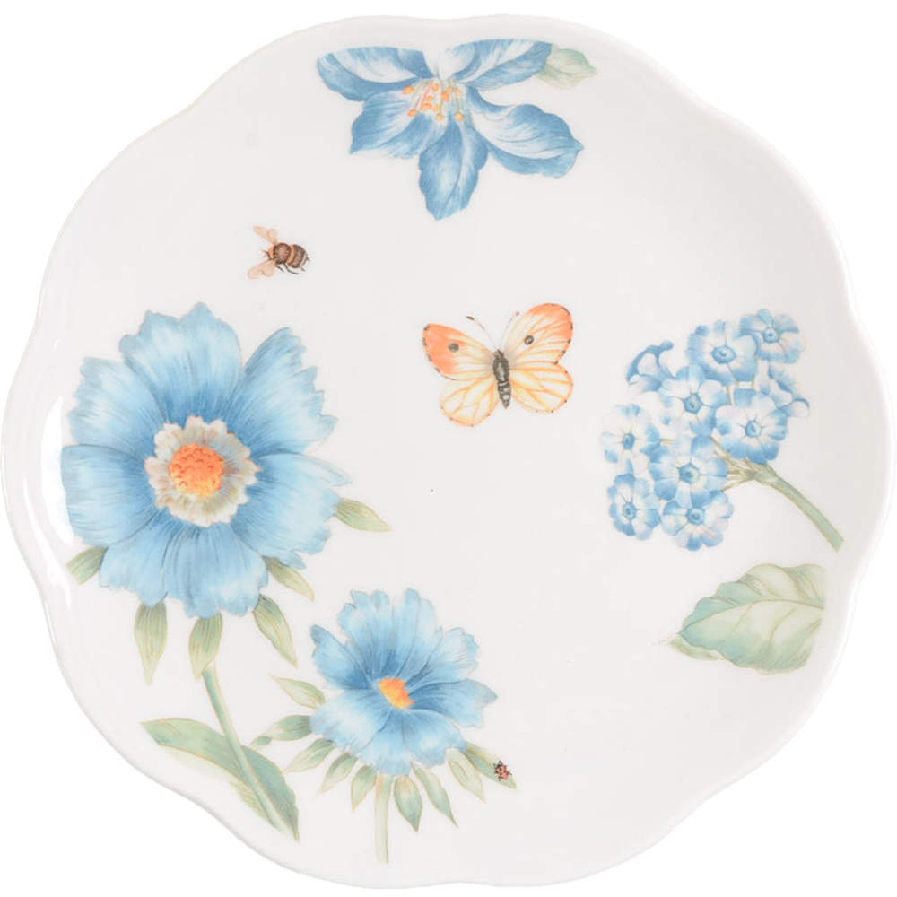 Butterfly Meadow Blue Salad/Dessert Plate by Lenox-1