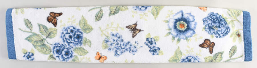Butterfly Meadow Blue Cloth Hand Towel by Lenox-1