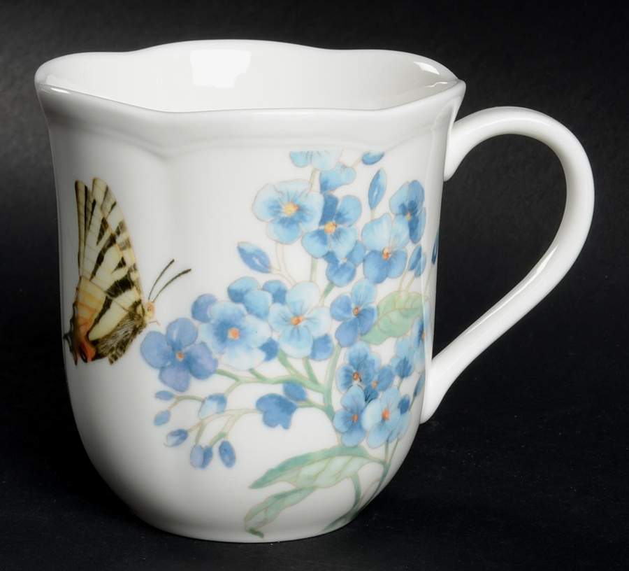Butterfly Meadow Blue Small Mug by Lenox-1