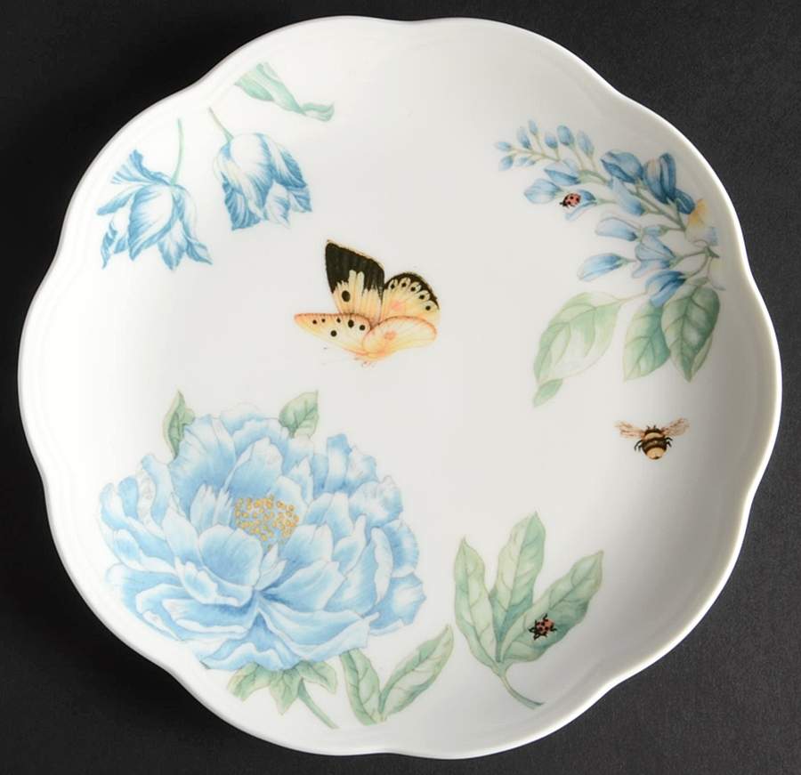 Butterfly Meadow Blue Salad/Dessert Plate by Lenox-1