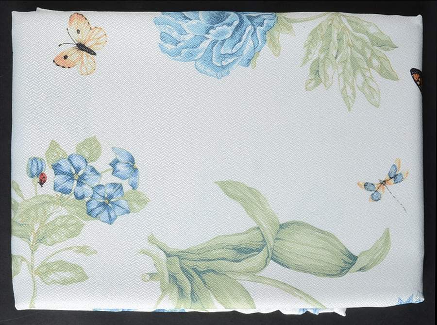 Butterfly Meadow Blue 52" x 70" Oblong Tablecloth by Lenox-1