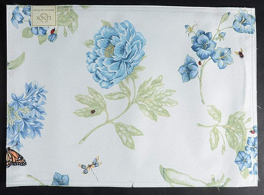 Butterfly Meadow Blue Placemat by Lenox-1