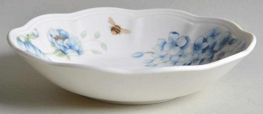 Butterfly Meadow Blue Fruit/Dessert (Sauce) Bowl by Lenox-1