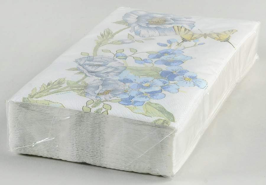 Butterfly Meadow Blue Package of Paper Guest Dinner Napkins by Lenox-1