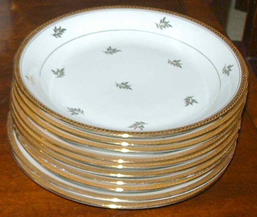 LIM576 Salad Plate by Limoges-French-1