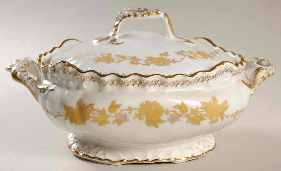 LSS263 Round Covered Vegetable by Lazarus Straus & Sons-1