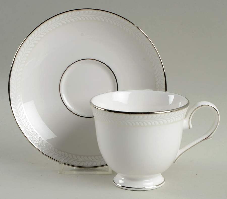 Sommerdale Footed Cup & Saucer Set by Lenox-1