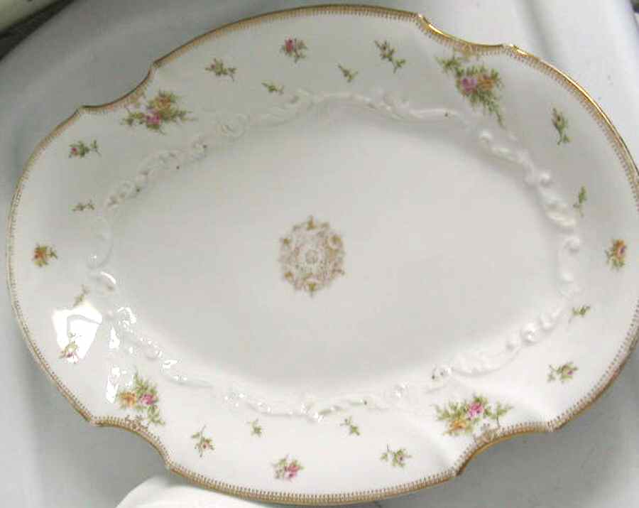 LSS265 14" Oval Serving Platter by Lazarus Straus & Sons-1