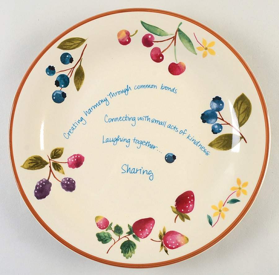 Berry 11" Chop Plate (Round Platter) by Longaberger-1