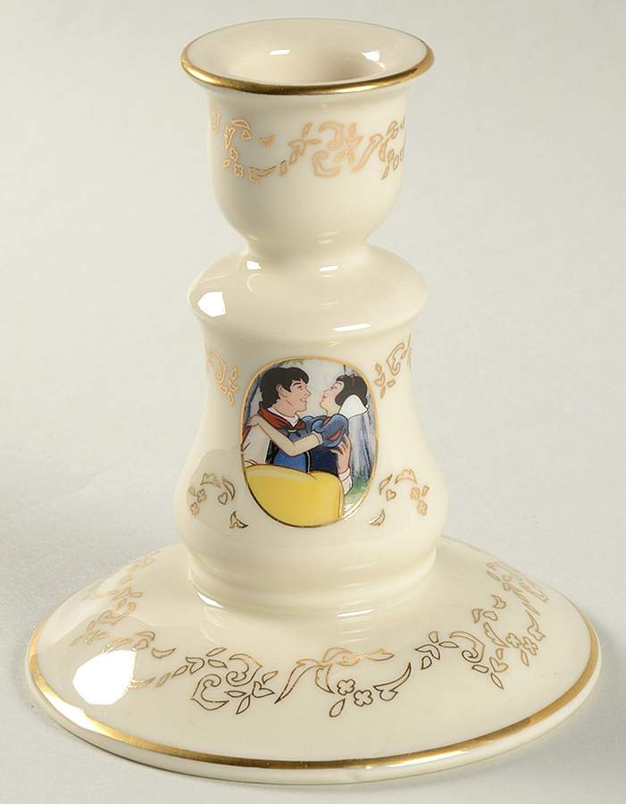 Snow White Small Candlestick by Lenox-1