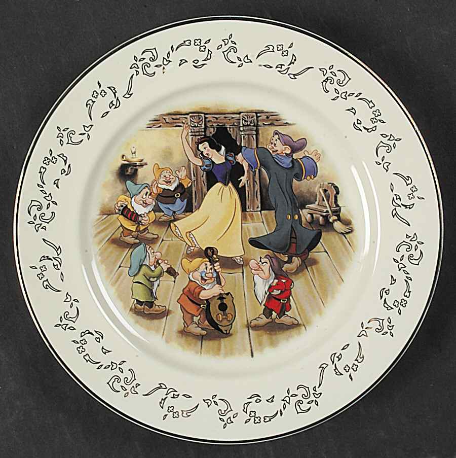 Snow White Dessert/Pie Plate by Lenox-1