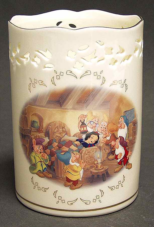 Snow White Large Pierced Votive by Lenox-1