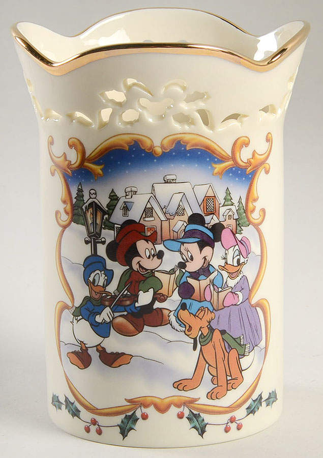 Disney Holiday Large Pierced Votive by Lenox-1
