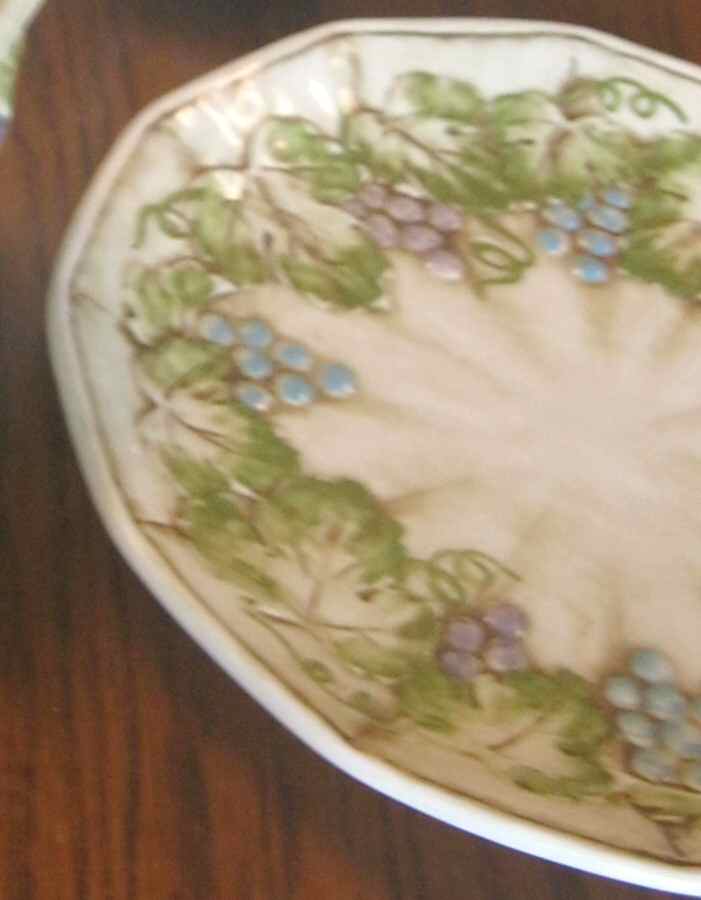 Vineyard Salad Plate by Lefton-1