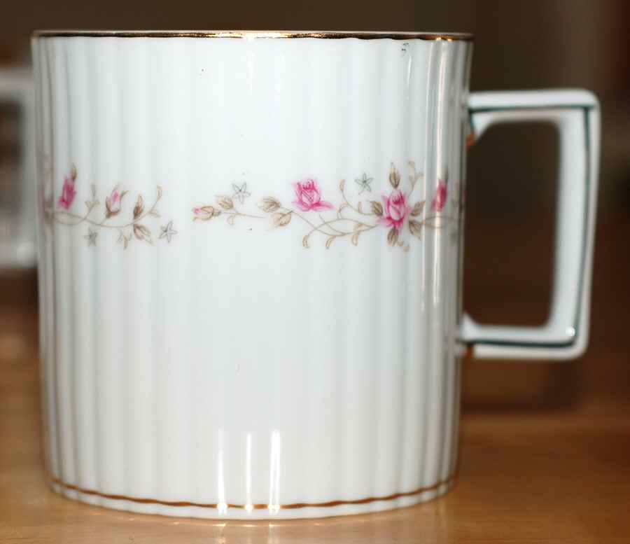 Garland Rose Snack Cup by Laurel (Japan)-1