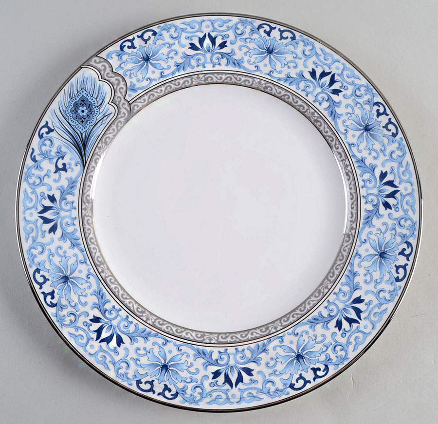 Sapphire Plume Dinner Plate by Lenox-1