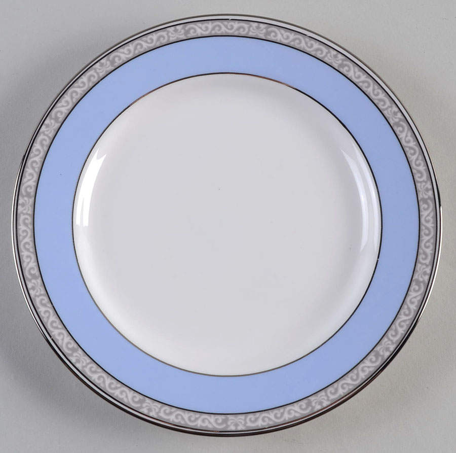 Sapphire Plume Bread & Butter Plate by Lenox-1