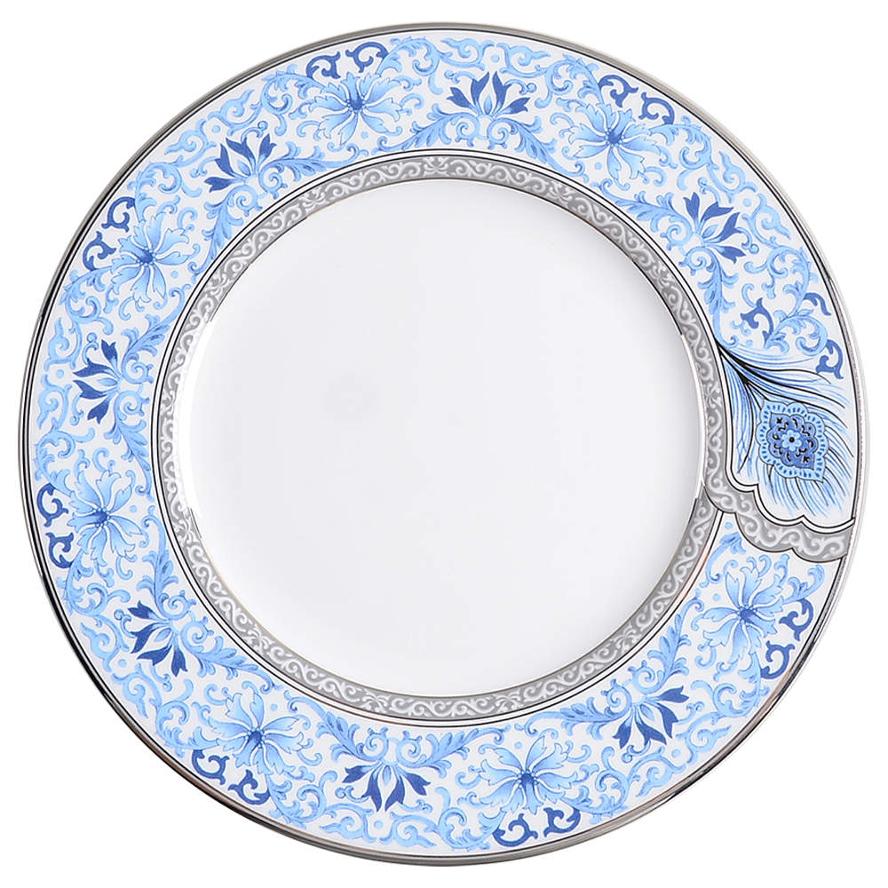 Sapphire Plume Dinner Plate by Lenox-1