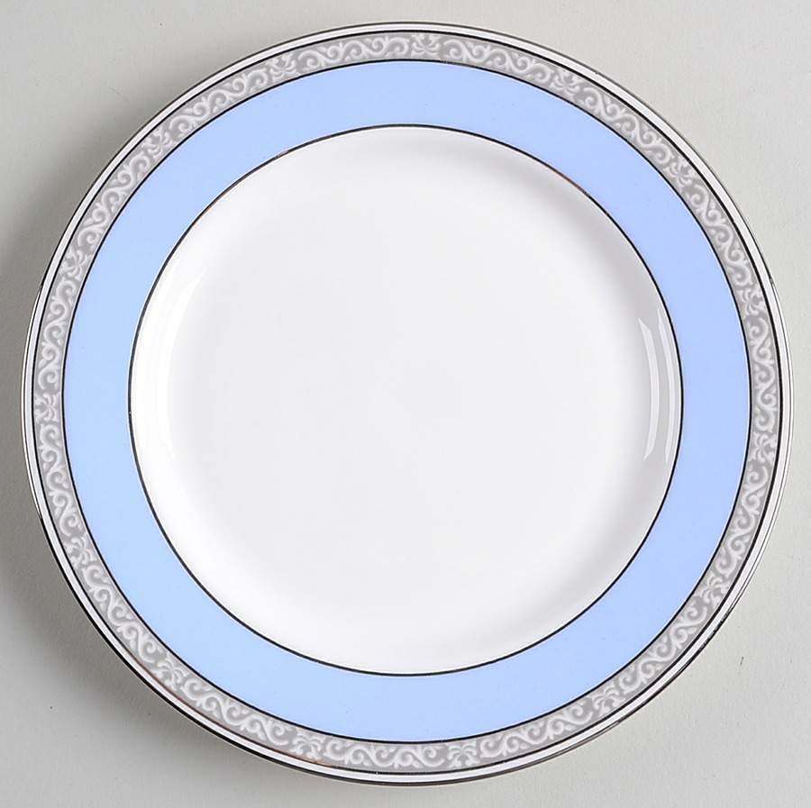 Sapphire Plume Bread & Butter Plate by Lenox-1