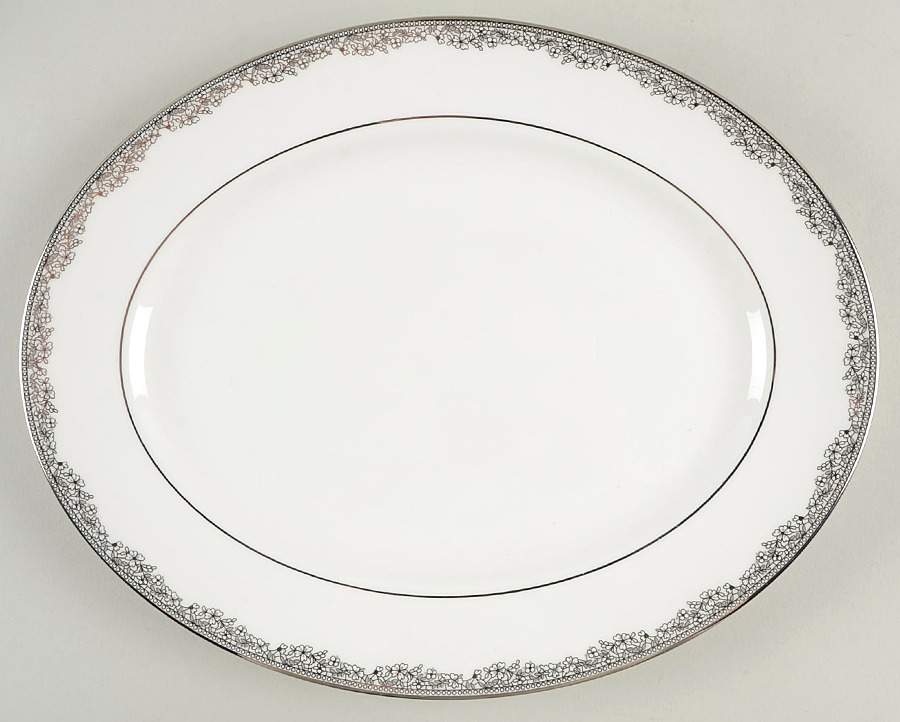 Bloomfield 13" Oval Serving Platter by Lenox-1