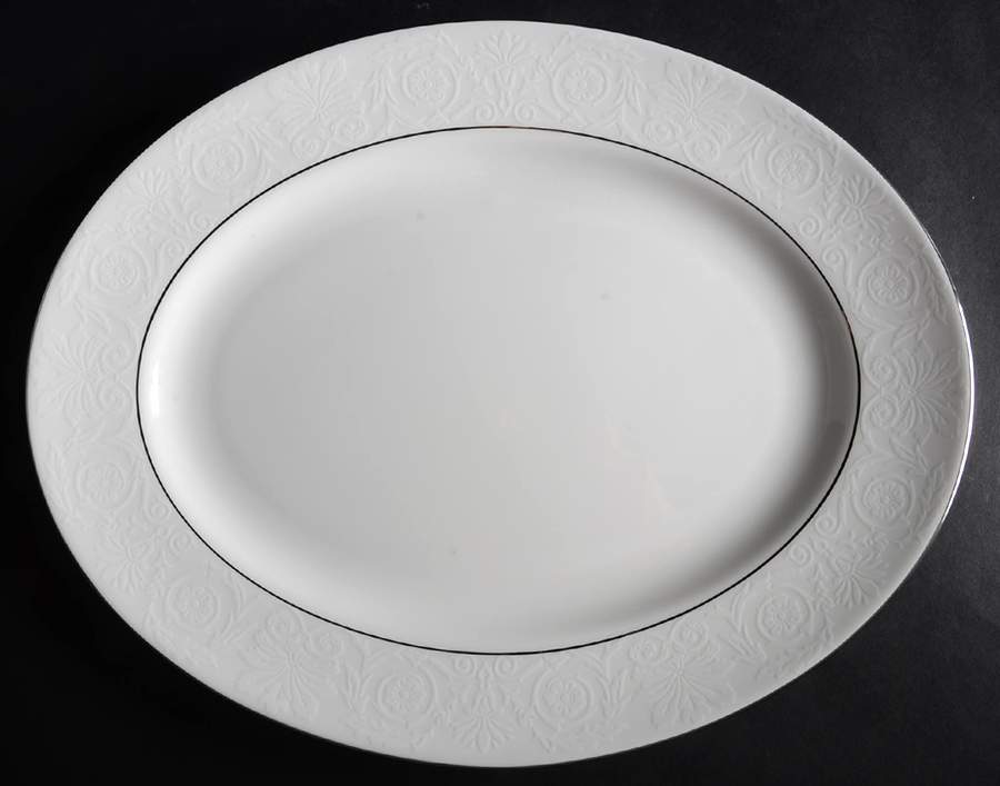 Artemis 13" Oval Serving Platter by Lenox-1