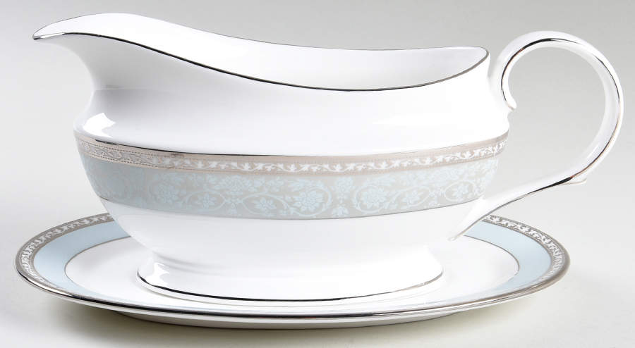 Westmore Gravy Boat & Underplate by Lenox-1