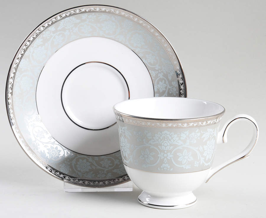 Westmore Footed Cup & Saucer Set by Lenox-1
