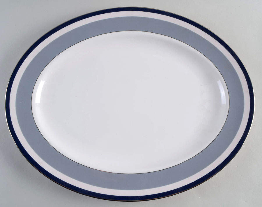 Mercer Drive 16" Oval Serving Platter by Lenox-1