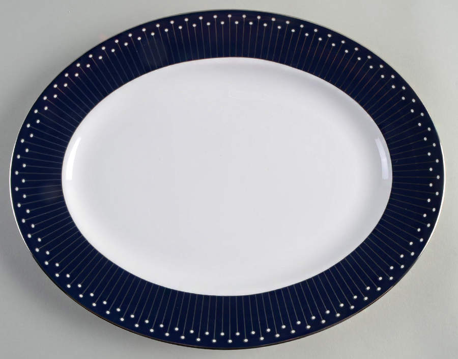 Mercer Drive 13" Oval Serving Platter by Lenox-1