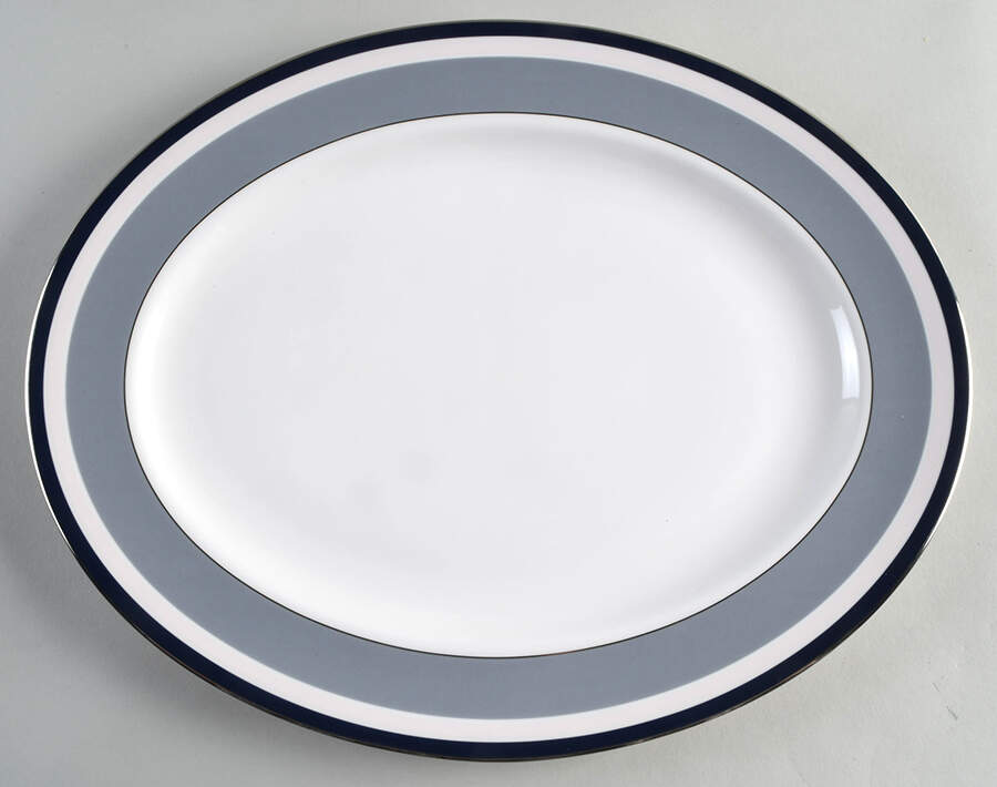 Mercer Drive 16" Oval Serving Platter by Lenox-1