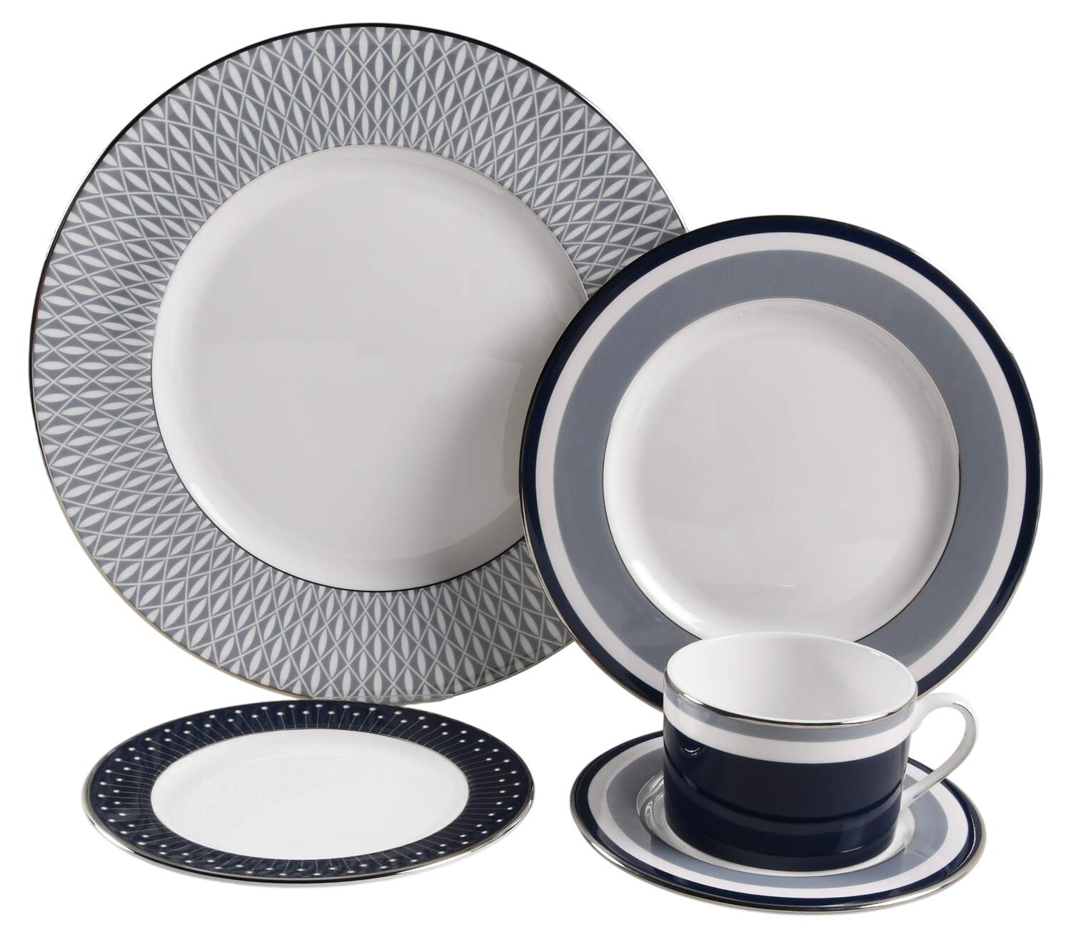 Mercer Drive 5 Piece Place Setting by Lenox-1