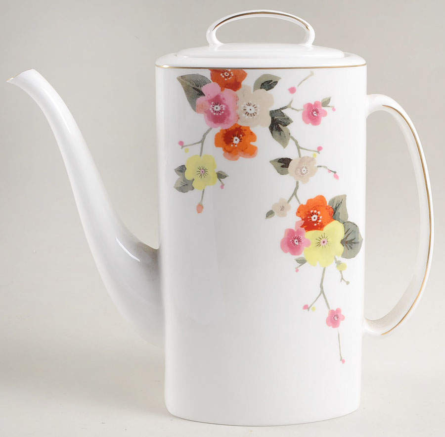 Waverly Pond Coffee Pot & Lid by Lenox-1
