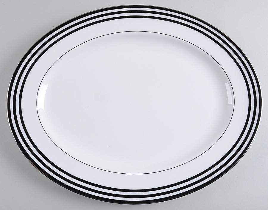 Parker Place 15" Oval Serving Platter by Lenox-1