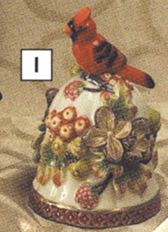 Cardinal Collection Bell by Lefton-1