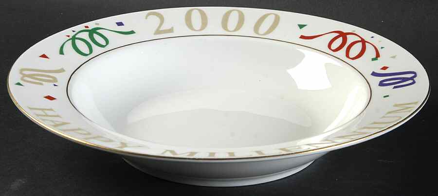 Millennium Rim Soup Bowl by Lynn's China-1