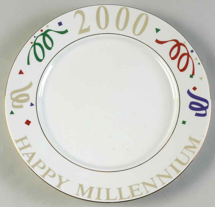 Millennium Dinner Plate by Lynn's China-1
