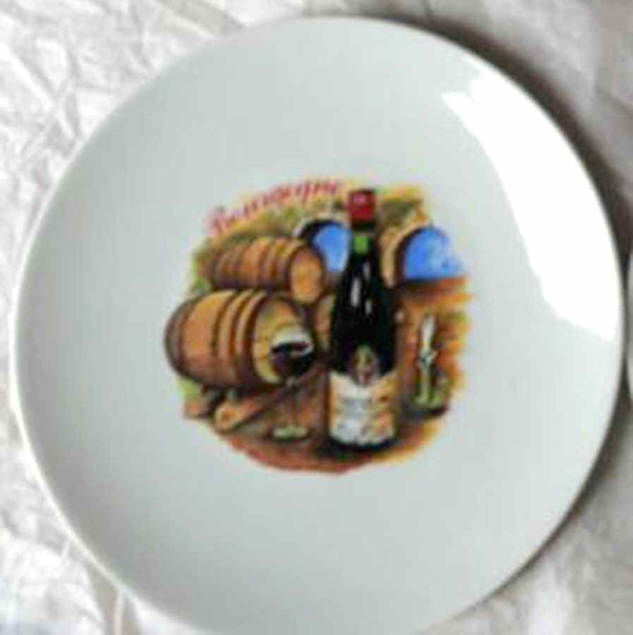 LIM589 Canape Plate by Limoges-French-1