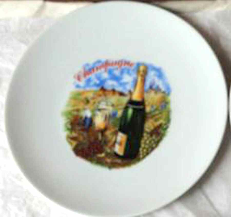 LIM589 Canape Plate by Limoges-French-1