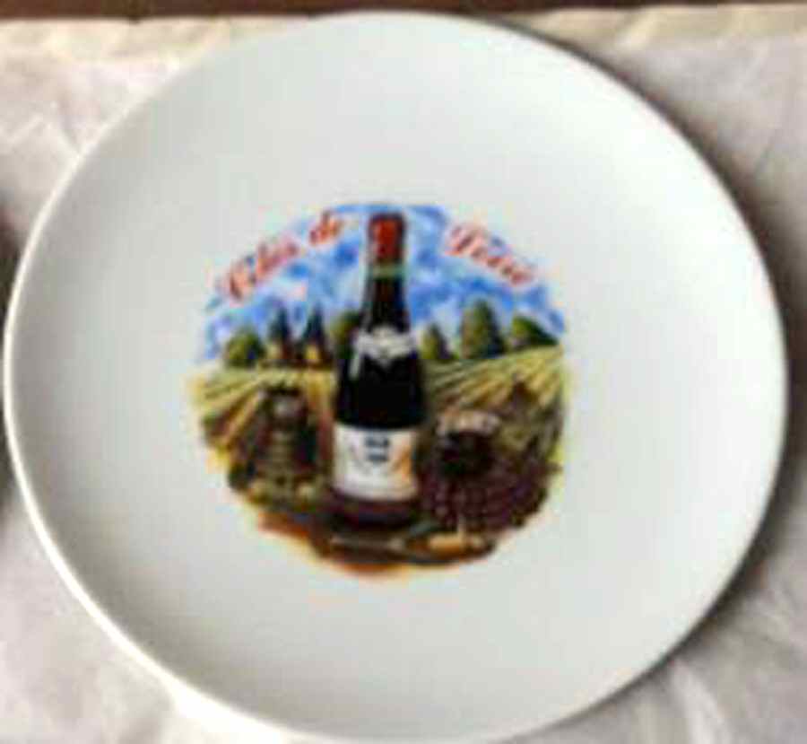 LIM589 Canape Plate by Limoges-French-1