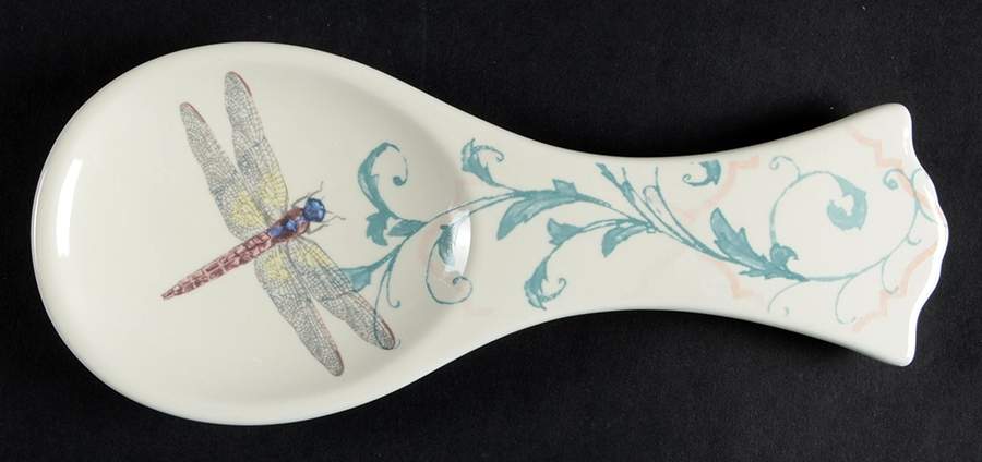 Collage Spoon Rest/Holder (Holds 1 Spoon) by Lenox-1